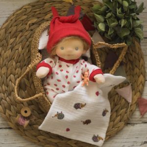 7.5″ jointed Baby doll
